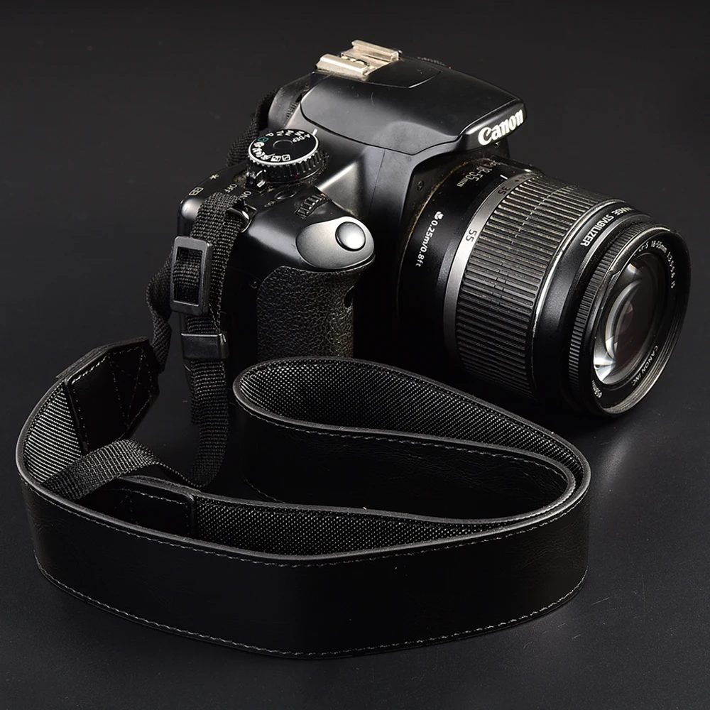 Ремешок из искусственной кожи для камеры Nikon Canon Sony запасные части фотосъемки