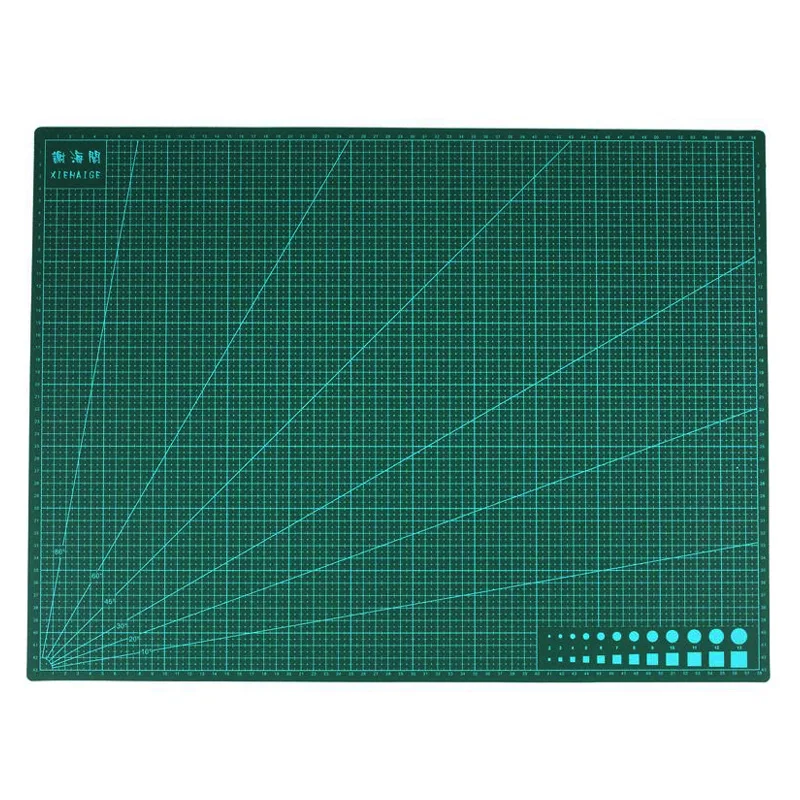 A3 Double Sided Self Healing 5 Layers Cutting Mat Metric/Imperial 45cmx 30cm Quilting Ruler Suitable For Paper Card Fabric | Дом и сад