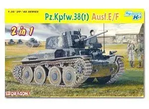 1/35 масштаб Dragon 6434 Pz. Kpfw.38 (t) Ausf. E/F (включая внутреннюю структуру) | Игрушки и хобби