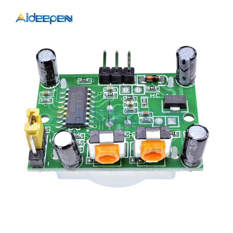 1 шт. HC-SR501 HC-SR505 AM312 Отрегулируйте пироэлектрический инфракрасный Мини PIR модуль датчик движения Детектор точный модуль для Arduino