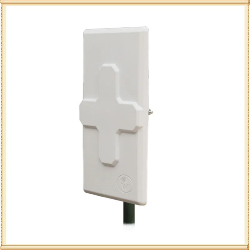 4G LTE MIMOoutdoor antenna 2*24dBi LTE dual polarization panel antenna double SMA -Male connector  (white or black) 10 M cable