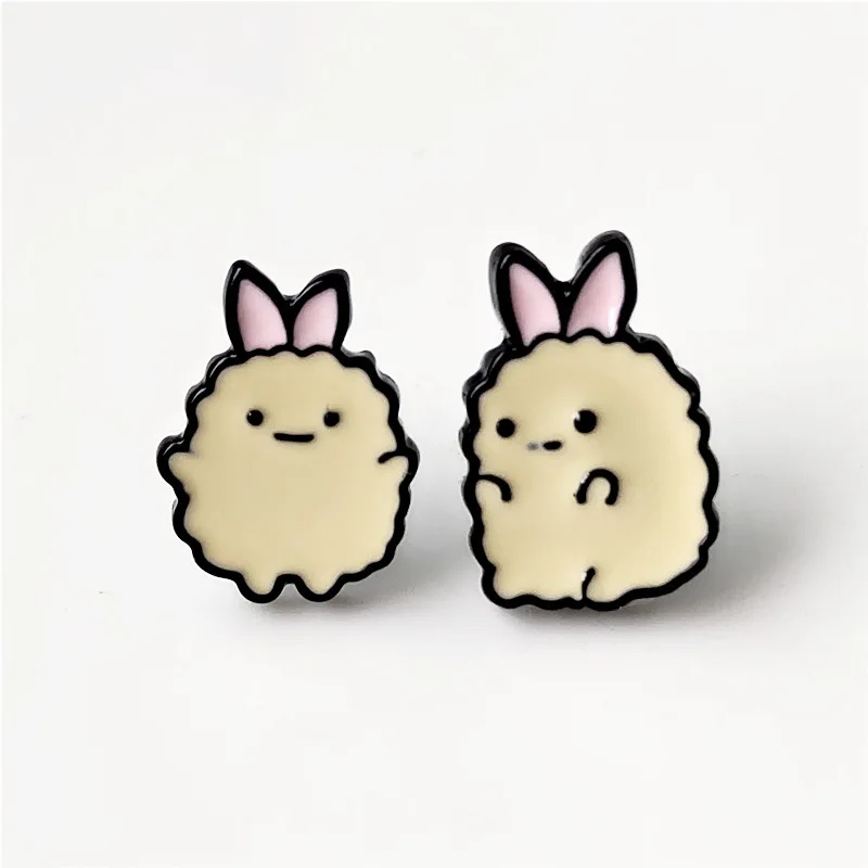 Sumikko gurashi модные серьги с героями мультфильмов милые серьги-гвоздики животными
