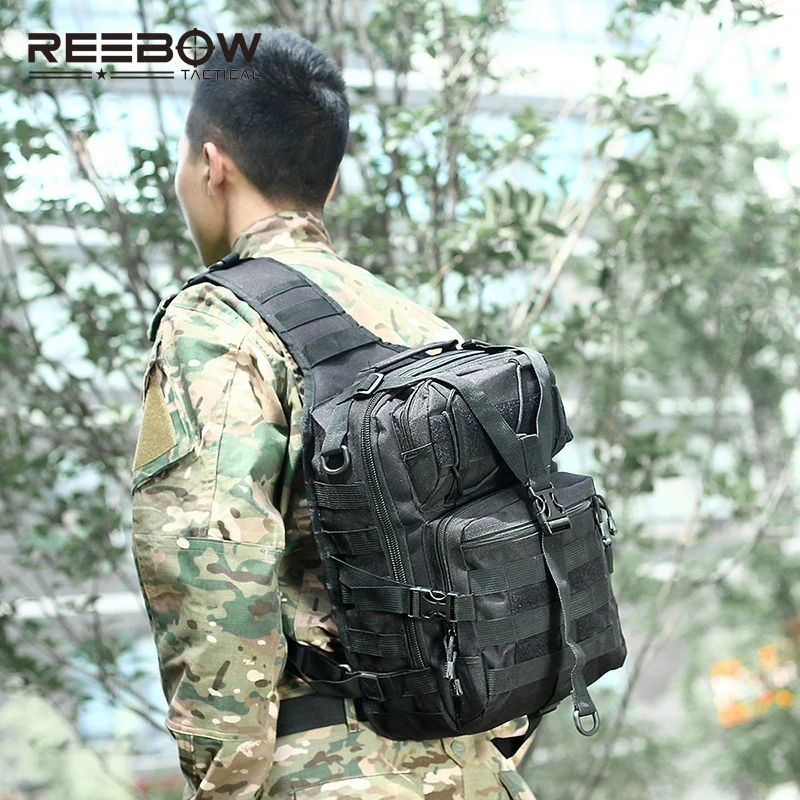 REEBOW Тактический Открытый стрельба из лука рюкзак Охота военный слинг пакет Молл Утилита Сумка для EDC Carry Airsoft спортивные Велоспорт