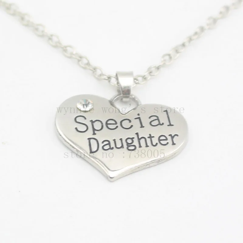 Ручная печать ювелирных изделий дочь ожерелье ювелирные изделия рождественский