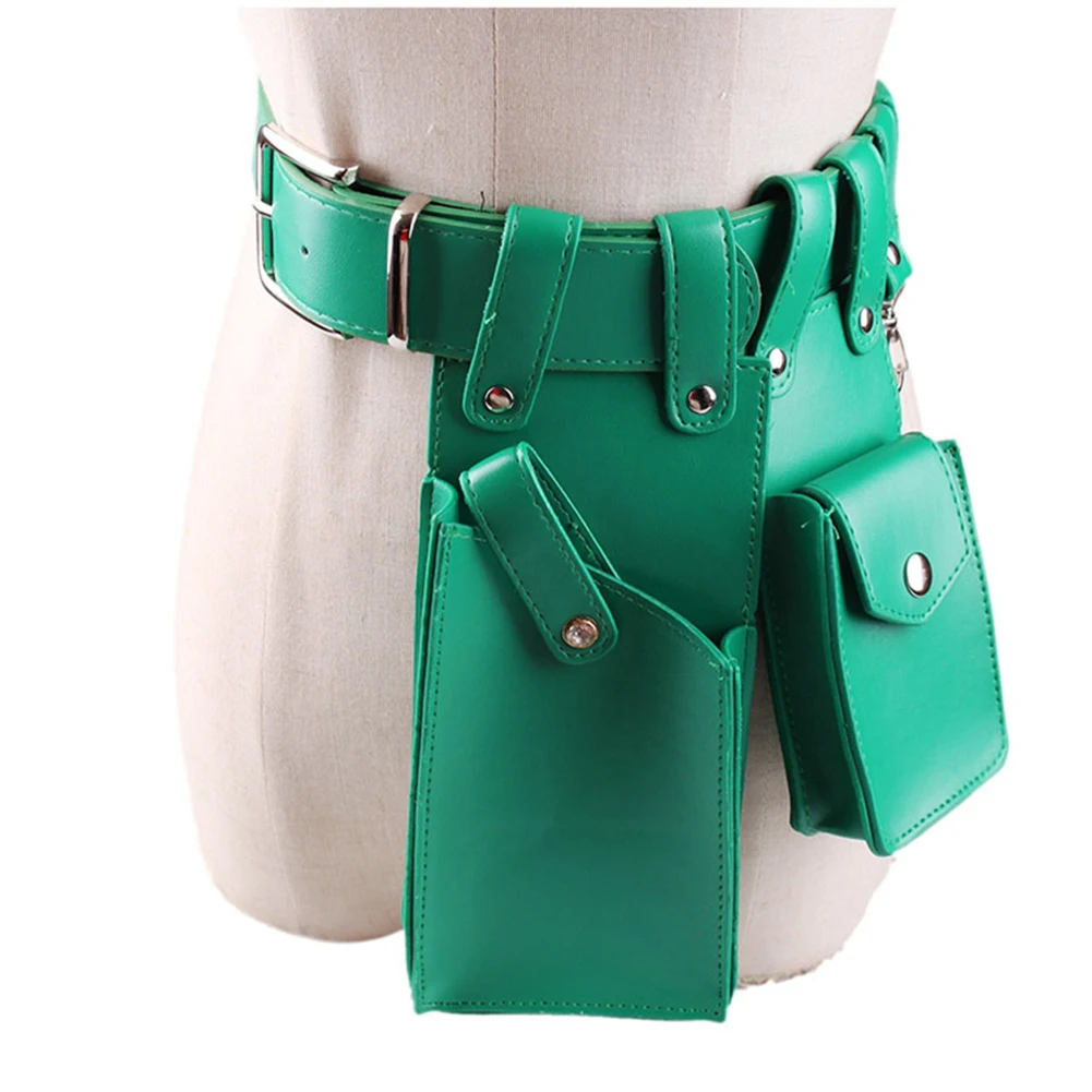 Женская поясная сумка модная из искусственной кожи нагрудная 2019 новая для