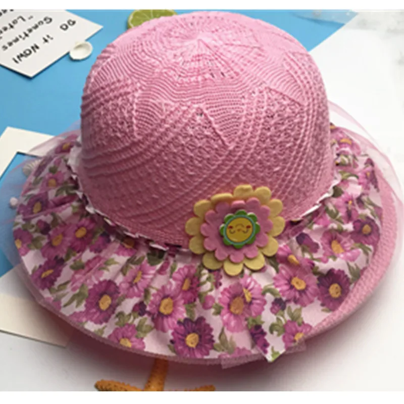 Летняя Детская шляпа с капюшоном для девочек корейская сеткой рыбалки детская