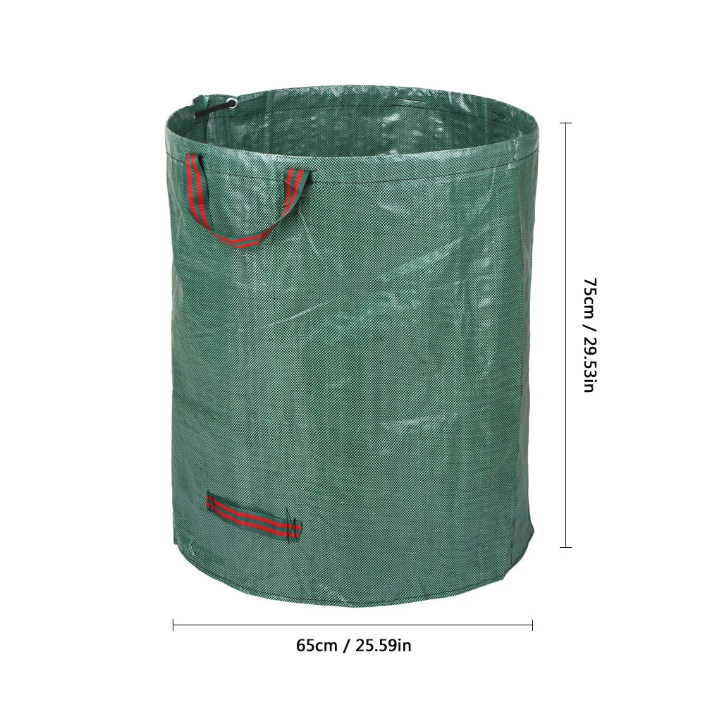 

3pcs/set 72 Gallons Garden Bag Set of 3pcs Reusable Gardening Bags Garden Leaf Waste Bag Waste Sacks Yard Waste Bags