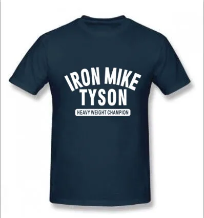 Новинка футболка с принтом Мужская черная логотипом IRON MIKE TYSON Brooklyn Boxings Legend