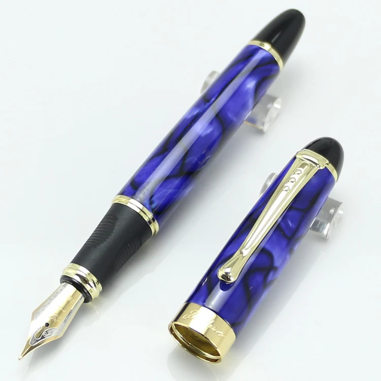 16 Jinhao X450 самопишущее перо Красный 22 цвета Металлический Золотой зажим роскошные ручки Caneta Канцтовары офисный школьный расходные материалы - Цвет: 16