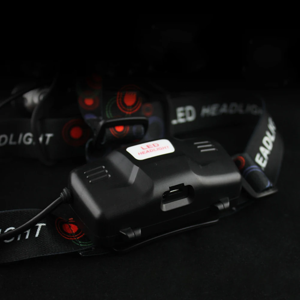 5LED Zoom T6 высокомощный светильник-вспышка, головной светильник, передний головной светильник, налобный фонарь 18650 с перезаряжаемой батареей, налобный фонарь для кемпинга