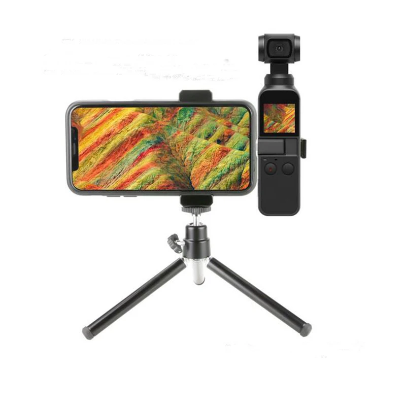 Штатив для DJI Osmo Карманный Многофункциональный алюминиевый кронштейн OSMO Pocket 1 2