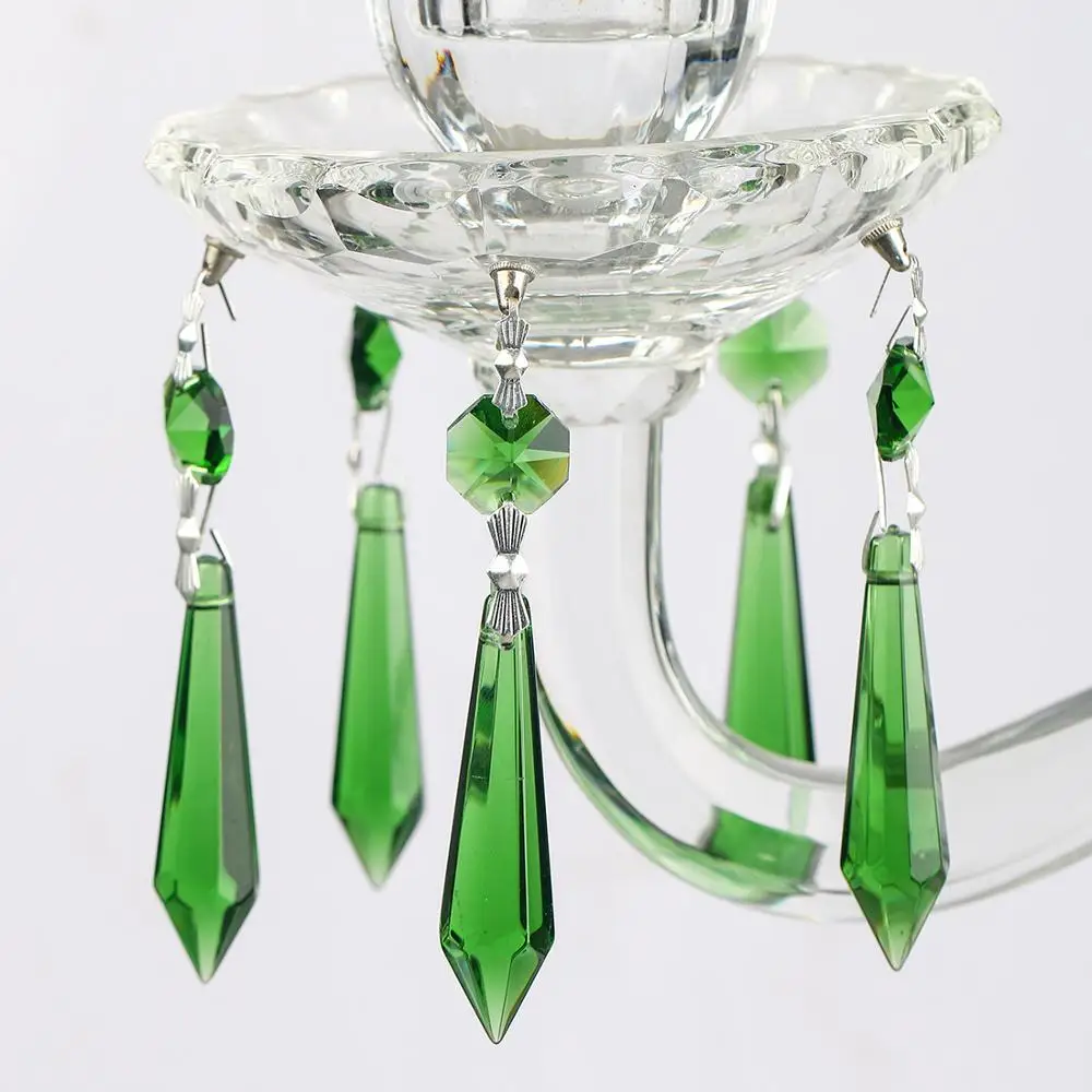 H &amp D 55 мм Хрустальное стекло сосулька люстры Подвески подвесное освещение