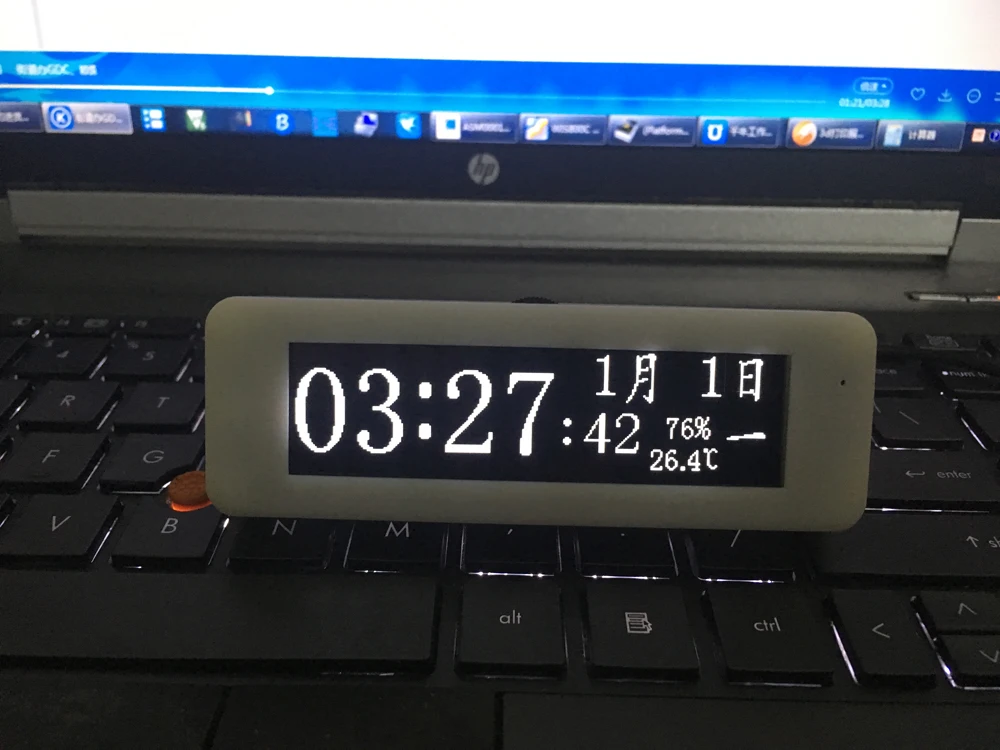 DYKB " дюймовый OLED музыкальный анализатор спектра MP3 автомобильный усилитель аудио индикатор уровня ритм VU метр w clcok температура