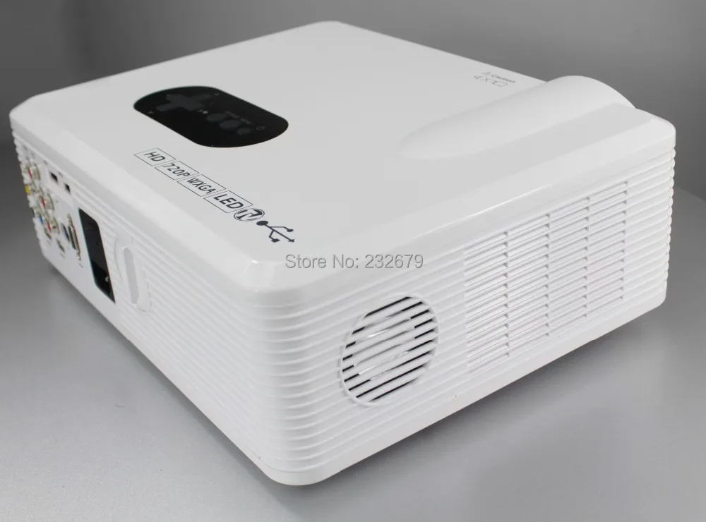 1280 * 800 с высоким разрешением HD видео проектор 2 жк-hdmi и 2usb vga тв-тюнер соединение DVD /