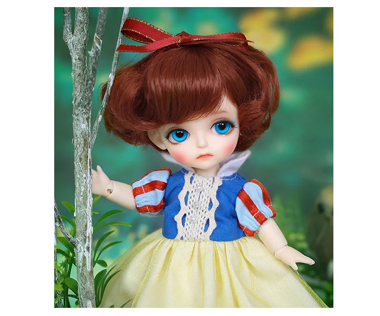 Парик для куклы BJD L8# Размер 4,5-6 дюймов 1/8 высокотемпературный натуральный парик короткие волосы bjd sd куклы парики в красоту