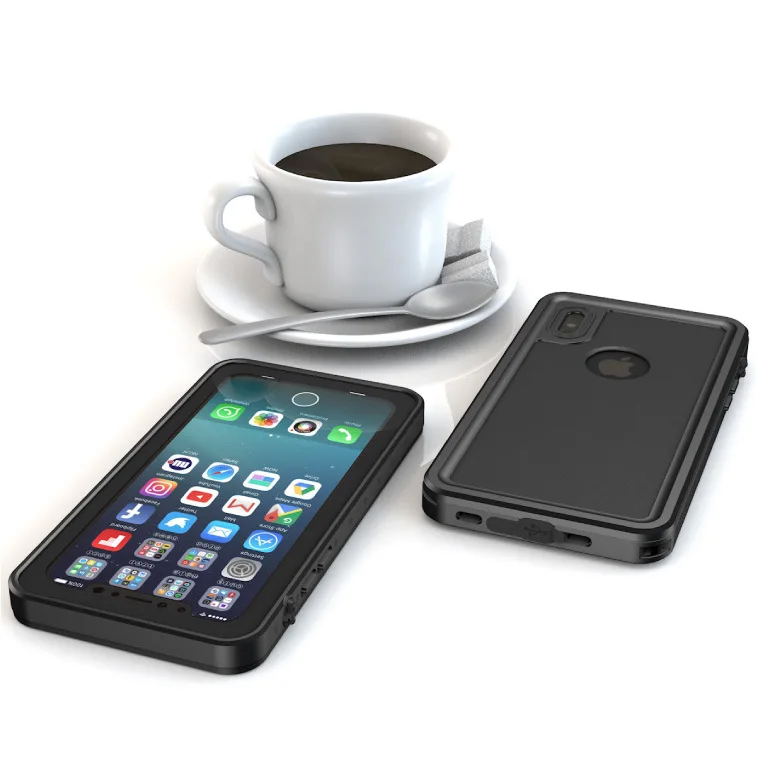 

Top PIX68 PET Screen Waterproof Case For iPhoneX Water Sport Diving Cover For iPhoneXs For Surfing Underwater photography