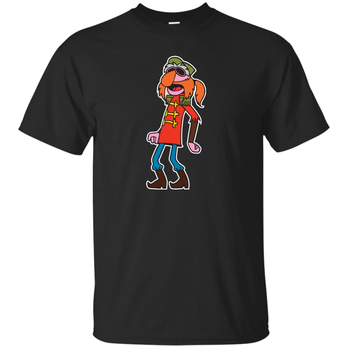 Sgt. Floyd Pepper Muppet Musician Funny Hippy Dr. Teeth G200Ultra мультяшная Футболка Мужская Унисекс Новая