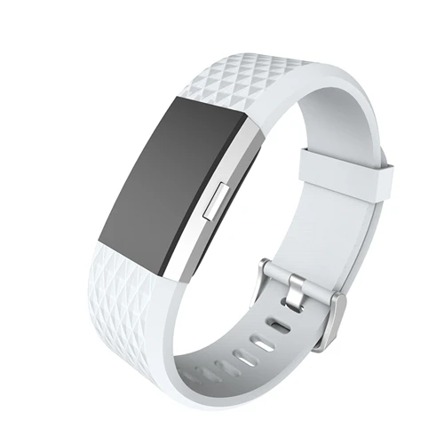 white Браслет для браслета FitBit Charge 2 сменный ремешок Ремешок силиконовый браслет для Charge 2 наручный ремешок - Цвет: white