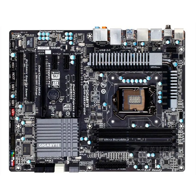 Для Gigabyte GA-Z68XP-UD4 оригинальная настольная материнская плата Z68XP-UD4 Z68 LGA 1155DDR3 32G SATA3 P8Z68-V P8Z68 LX LE