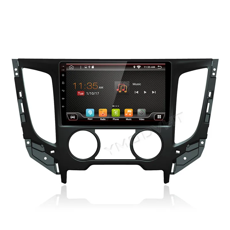 YMODVHT 2.5D 9 дюймов 4 Гб+ 64 ГБ Android 9,0 Автомобильный DVD Радио для Mitsubishi L200 Triton GPS навигация Мультимедиа