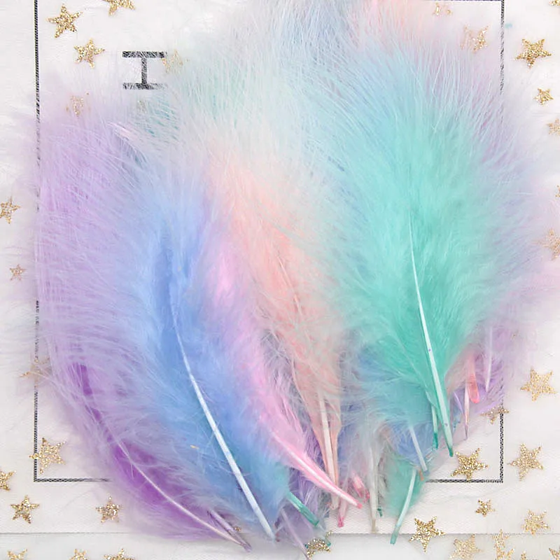 Plume DIY турецкие перья 50 шт 10 15 см 4 6 дюймов Свадебные украшения перышки аксессуары