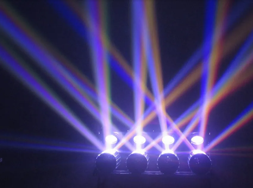 4x10 Вт Dj Light rсветодио дный GBW светодиодный Ролик Сканер огни с 360 градусов барабаны