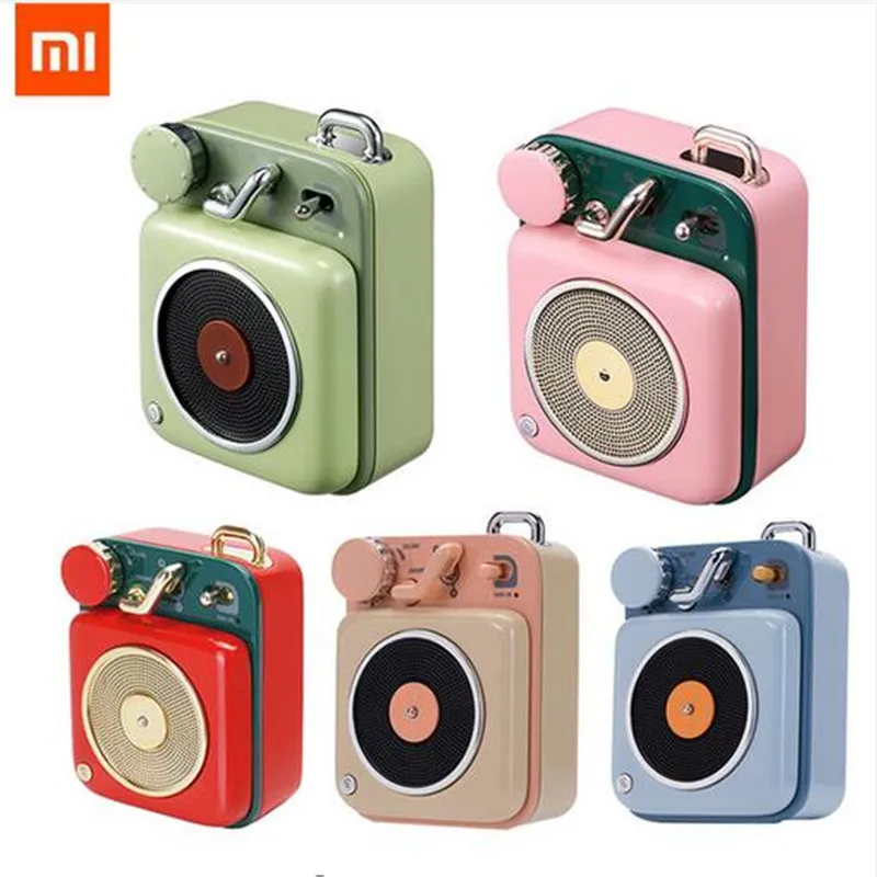 Xiaomi Mijia Cat King Atomic Record плеер B612 2 цвета Bluetooth интеллектуальное аудио портативный цинковый алюминиевый корпус динамик Mu D5