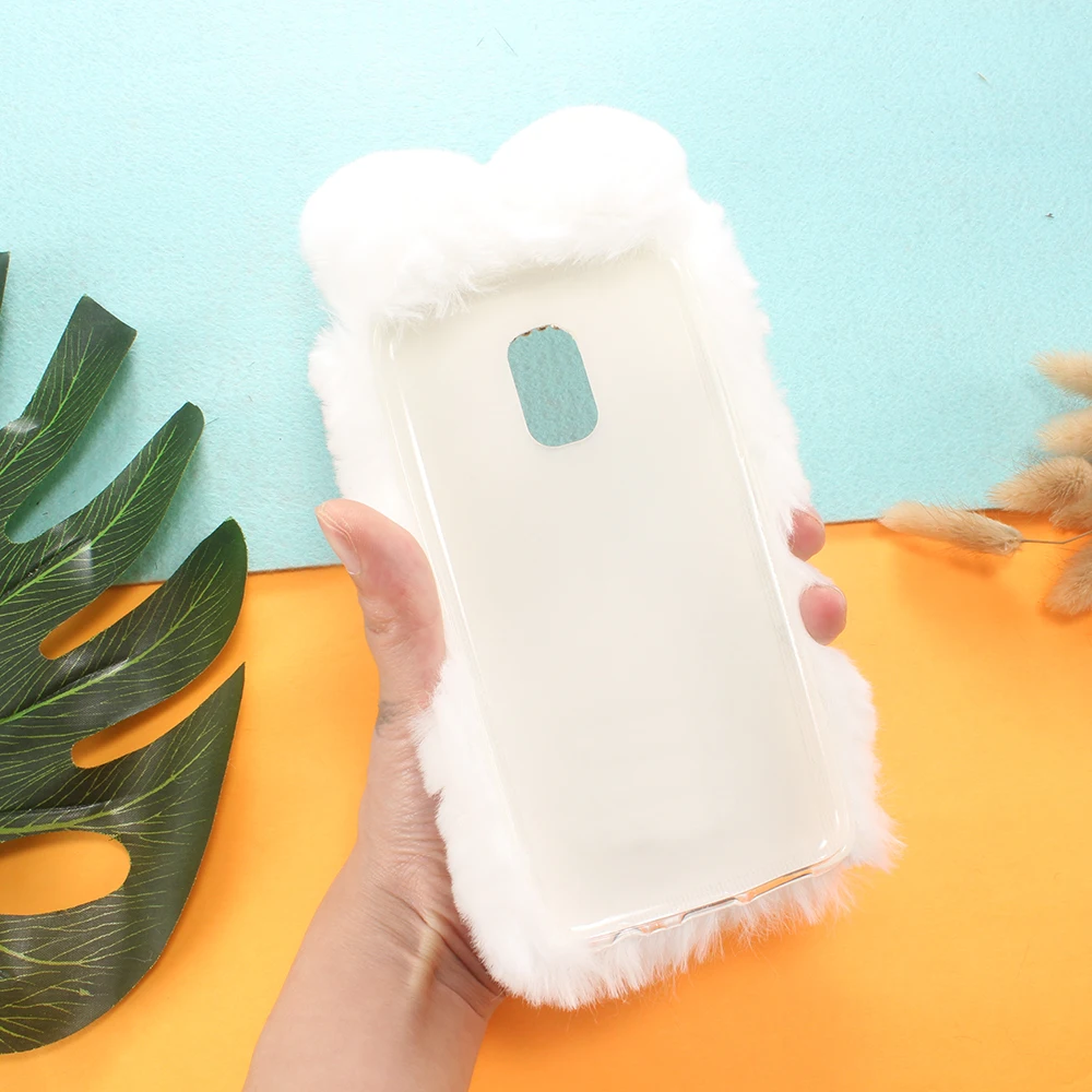Чехлы из кроличьего меха для Asus Zenfone ZC600KL ZE620KL ZS620KL ZD553KL ZC520KL ZE554KL ZC554KL GO 4 Max Selfie Pro 5 Lite