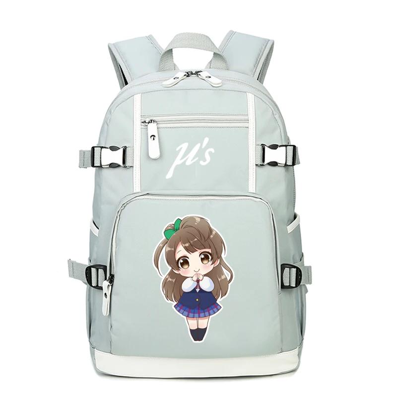 Мультяшный женский рюкзак LoveLive, Kawaii Back Pack, Minami Kotori, холщовые школьные сумки, Mochila Feminina, рюкзак для ноутбука, большая сумка для книг