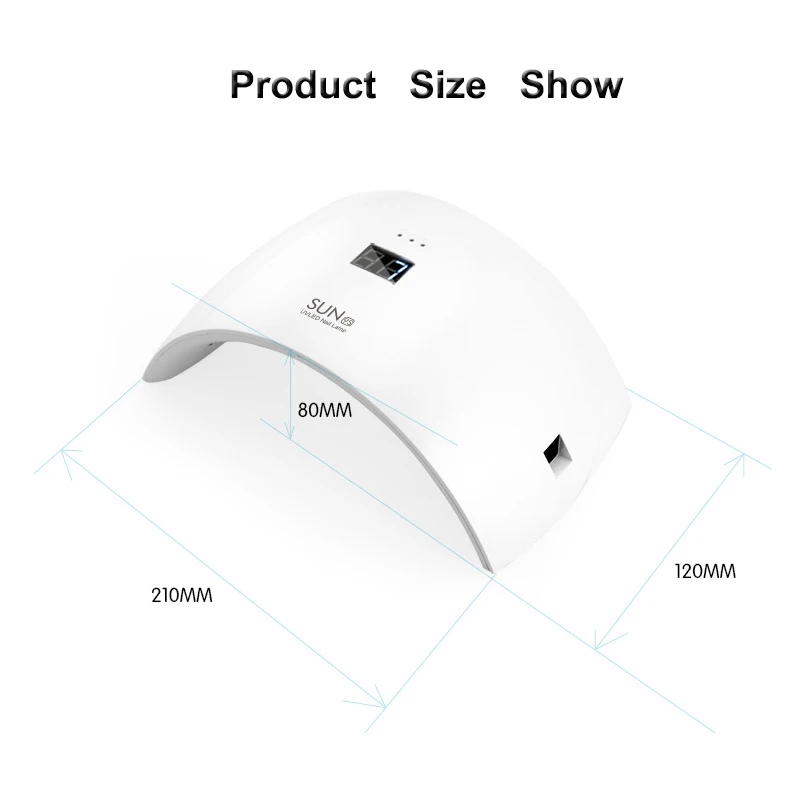 Распродажа! Сушилка для ногтей УФ светодиодный светильник 24 Вт мини USB лампа