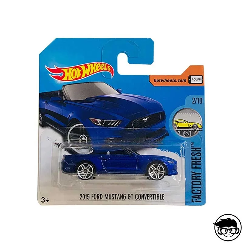 Hot Wheels 2015 Ford Mustang GT Convertible Factory Fresh 104/365 2017 short card|Настольный футбол| |