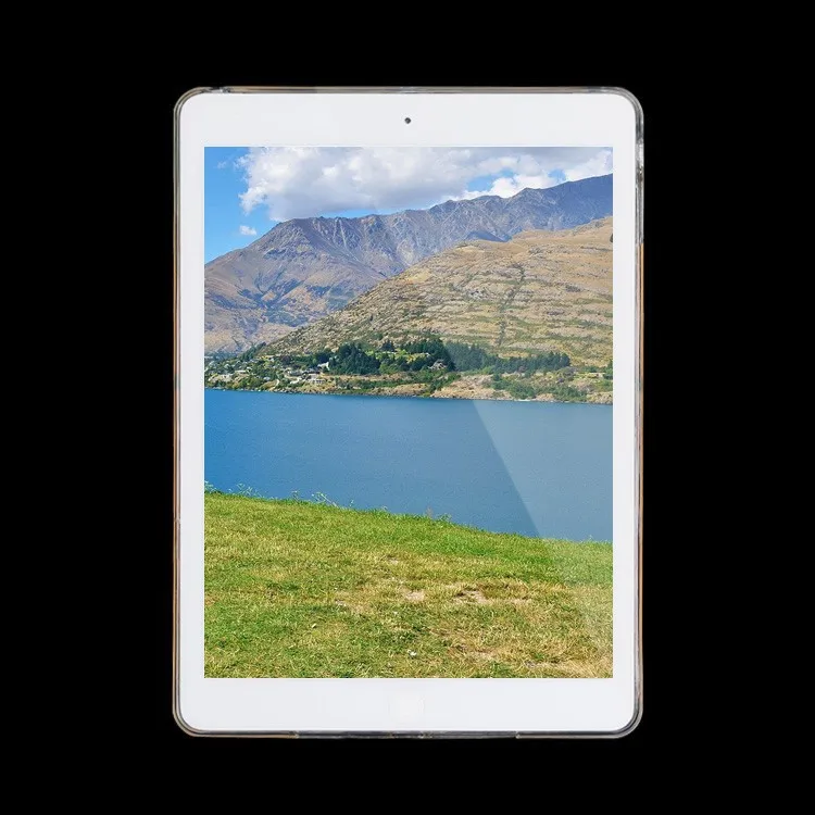 Чехол для iPad Air1, Air2, TPU мягкий чехол кристально прозрачный ультра тонкий чехол для планшета чехол