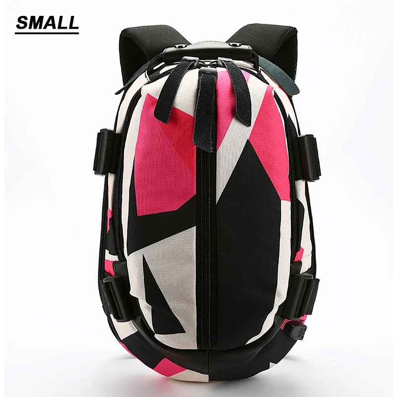 S Pink Camouflage OZUKO, новая мода, школьные сумки для студентов, повседневный мужской рюкзак, USB зарядка, 14 дюймов, для ноутбука, компьютера, рюкзаки для путешествий, мужской рюкзак - Цвет: S Pink Camouflage