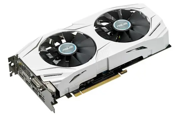ASUS DUAL-GTX1060-O 3g 1569-1809 МГц GTX1060 3g DDR5 192bit игровая графика б/у 95