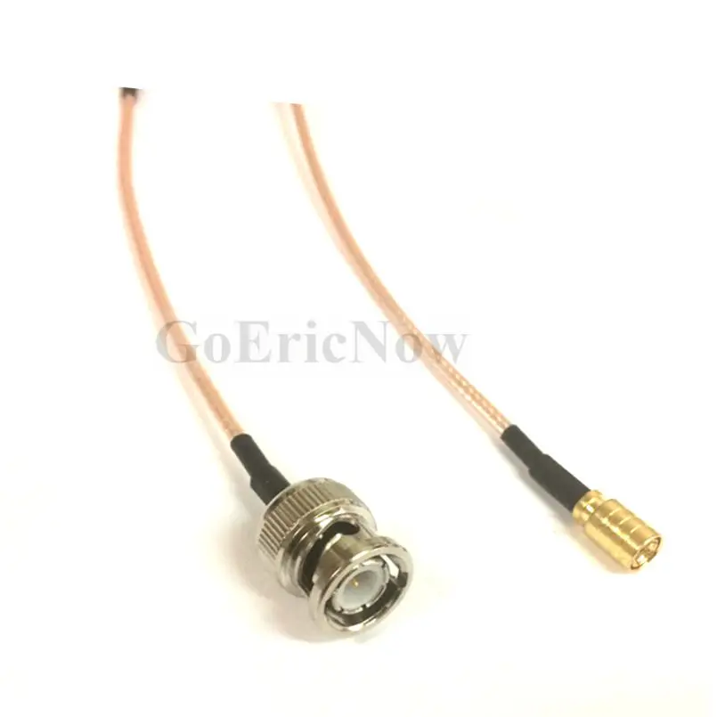 5 шт. RF коаксиальный 50 Ом BNC штекер к SMB разъем кабеля RG316 (50 см)|Соединители| |