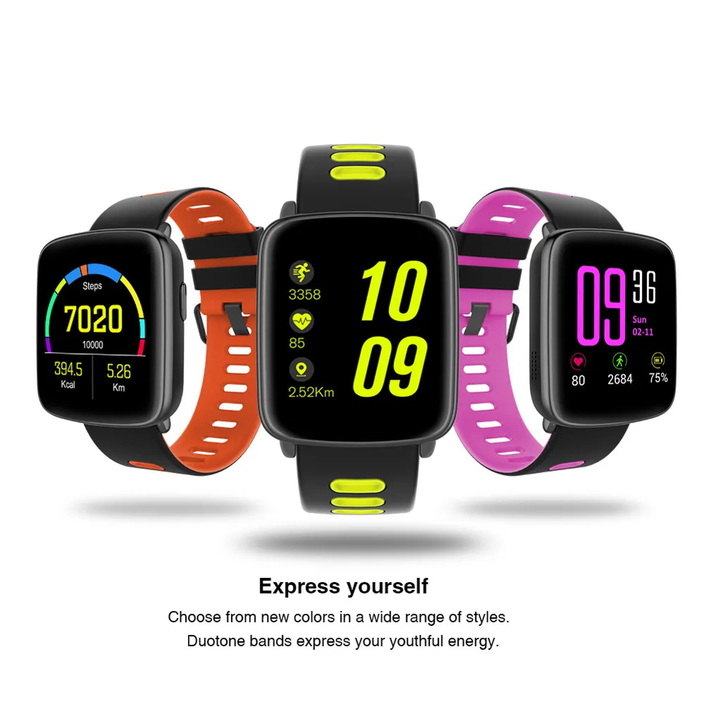2017 Bluetooth наручные Смарт часы Smartband шагомер Mate для iPhone 6s HandsFree Спорт фитнес трекер