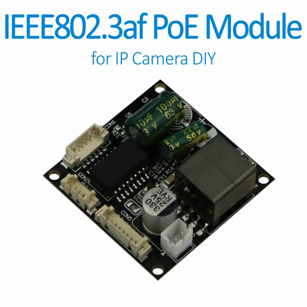 Модуль IEEE802.3af PoE для IP-камеры Power Over Ethernet 48 В вход 12 выход Изолированная мощность с