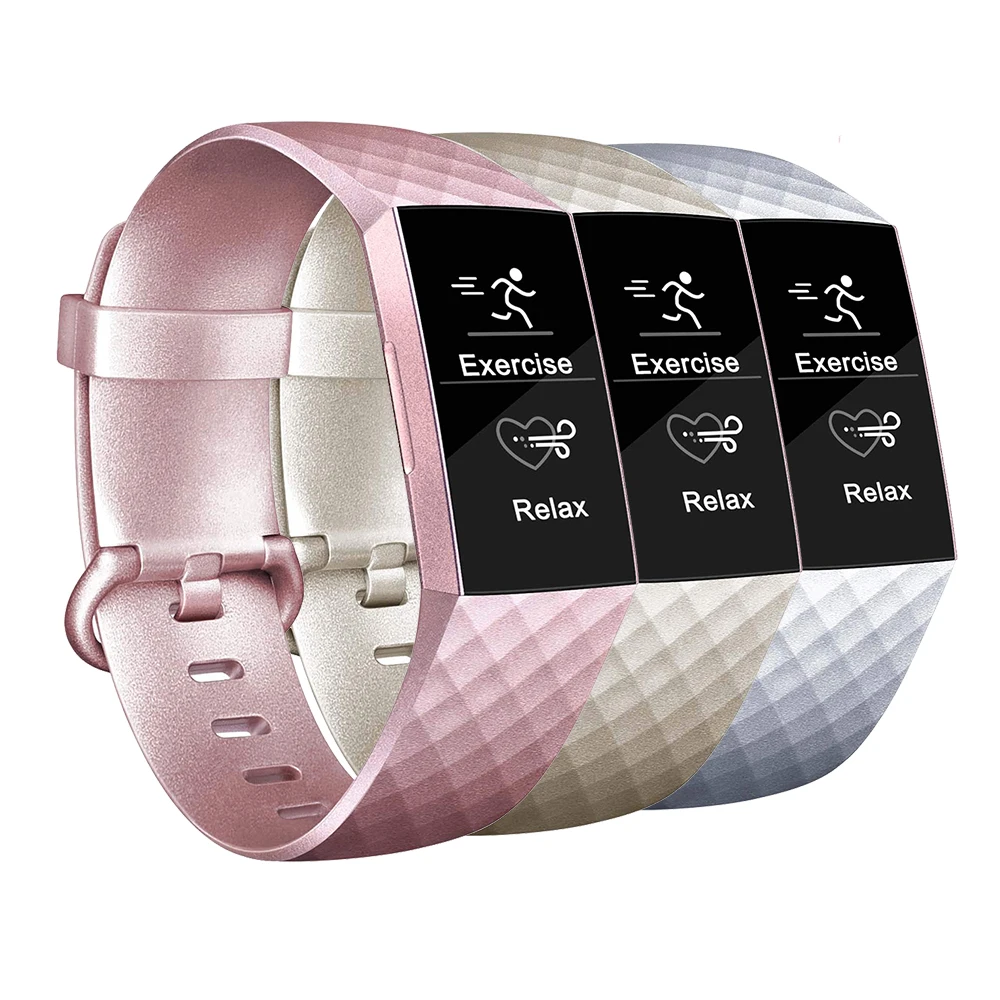 Baaletc для зарядки бит 3 ремешка аксессуары браслета Fitbit Charge маленький