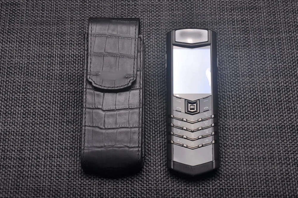 Вертикальный чехол из натуральной крокодиловой кожи для Vertu, роскошный ретро телефон, Perfit, подходит для роскошной подписи S CEO 168 boucheron