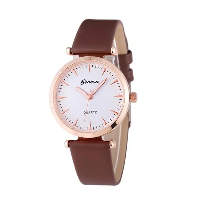 Geneva Модные женские Аналоговые кварцевые наручные часы с бриллиантами модные