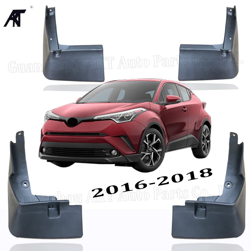 

4 шт., брызговики для Toyota 2016 2017 2018