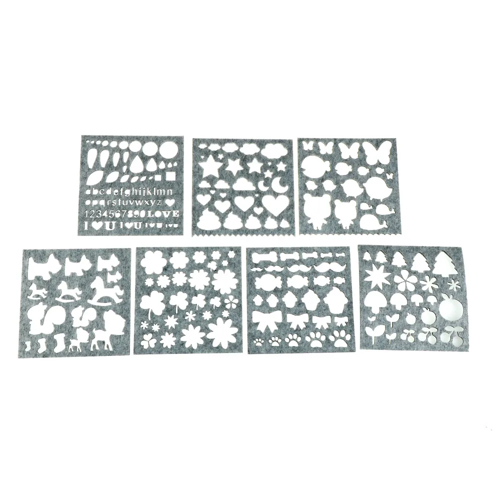 7 шт. сделай сам свадебное платье игла для валения стартовый набор трафаретная