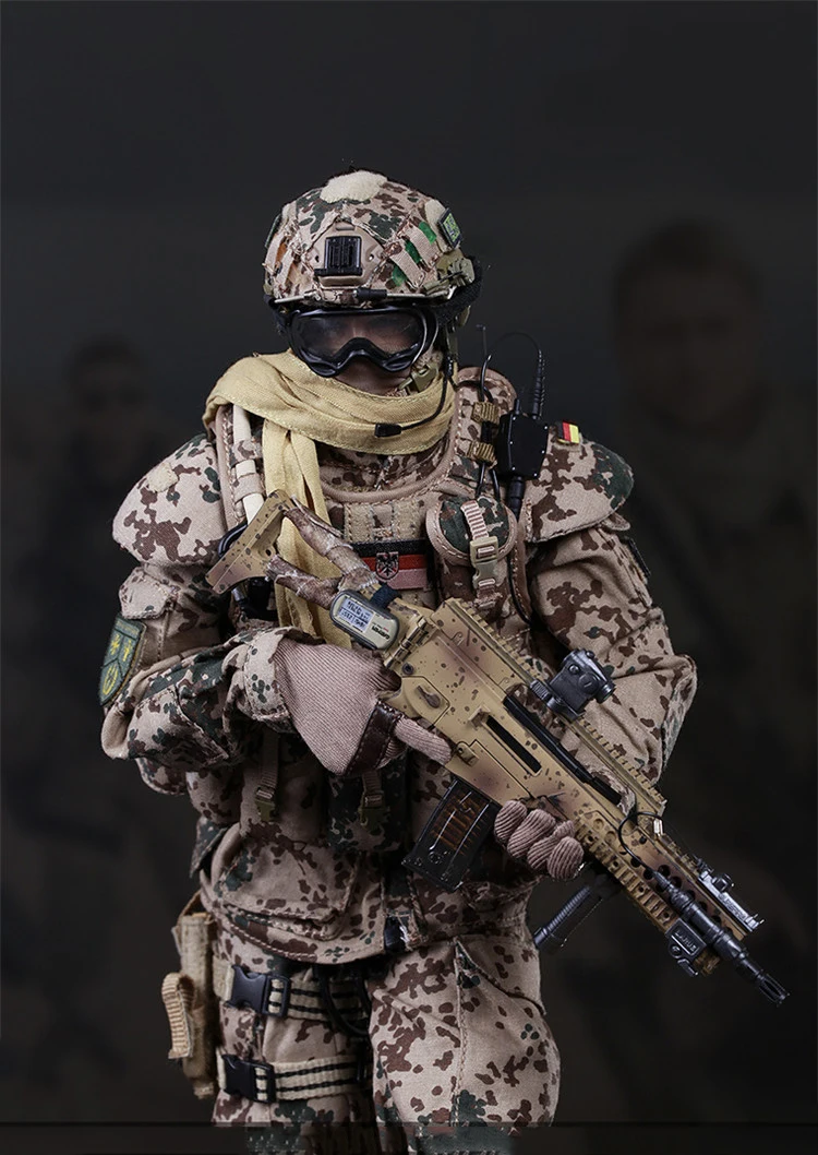 1/6 шкала Германия KSK специальная команда действий в Афганистане фигурка 73009 полный набор