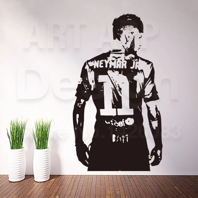 Наклейка на стену с изображением футбольного футбола|mural sticker|sticker for kids roomstickers wall