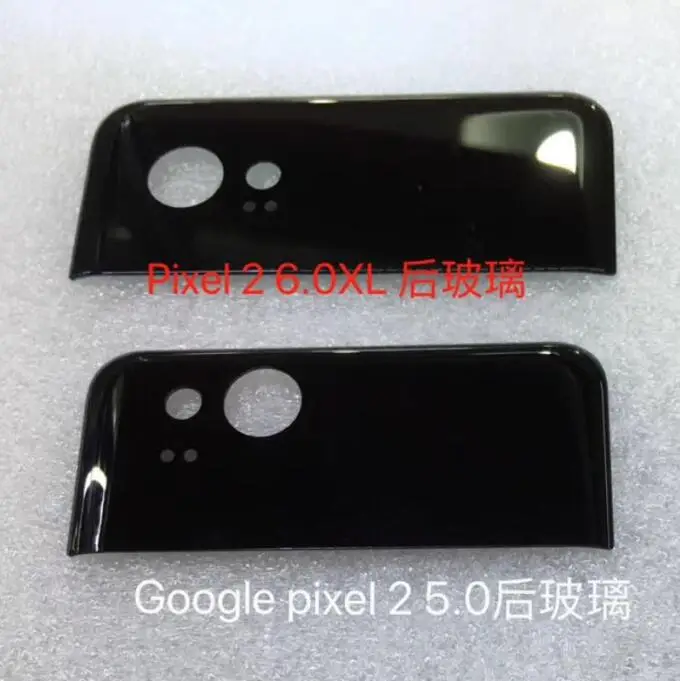 Оригинальное новое заднее стекло для Google Pixel 2 XL " заднее стекло корпуса для LG Google Pixel 2 5" запасные части белый черный - Цвет: Pixle 2 XL black
