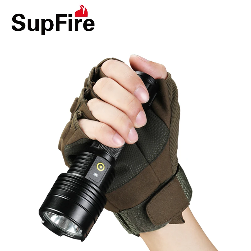 Supfire фонарь D12 светодиодный охотничий рыболовный тактический для Sofirn Nitecore Convoy Fenix