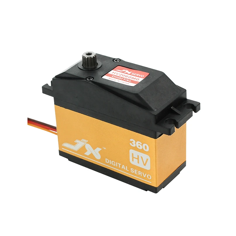 JX Servo PDI-HV2060MG 62 кг Цифровой бензиновый сервопривод 360 градусов для DIY Модель радиоуправляемого дрона части вертолета для 1/5 радиоуправляемого автомобиля
