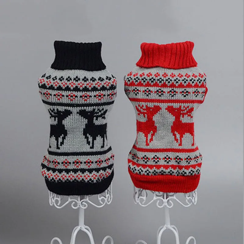 Трикотажные Домашние животные кот Pet праздничный Праздничный Рождественский