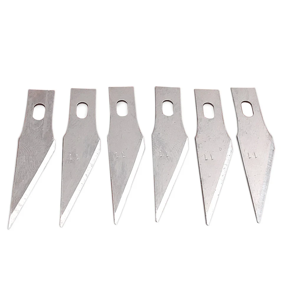 6 лезвия для резьбы по дереву режущий нож инструмент ремонта печатных плат с