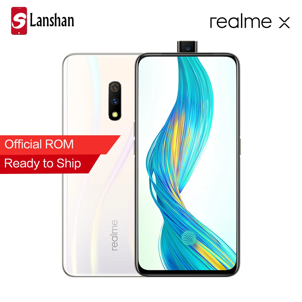 Оригинальный мобильный телефон OPPO Realme X 6 53 дюймов 4G ram 64G rom Snapdragon 710 Восьмиядерный